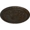 Ekena Millwork Richmond Ceiling Medallion (Fits Canopies up to 2 5/8"), 18"OD x 1 3/8"P, Stone Hearth Crackle CM18RISHC - alternate 2